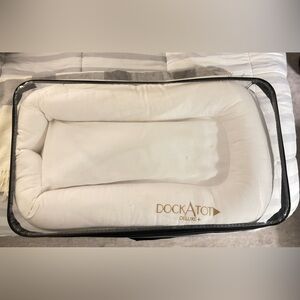 DockATot Deluxe+ Baby Lounger - White
